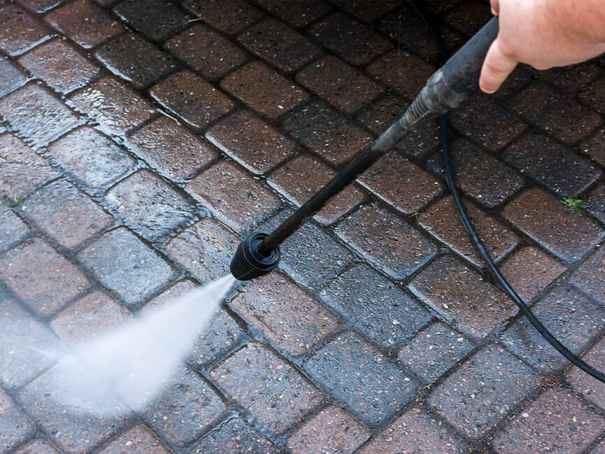 Patio cleaning services in Yorkshire